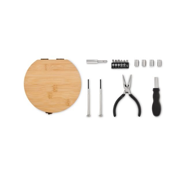 15 piece tool set bamboo case 3 gift suppliers