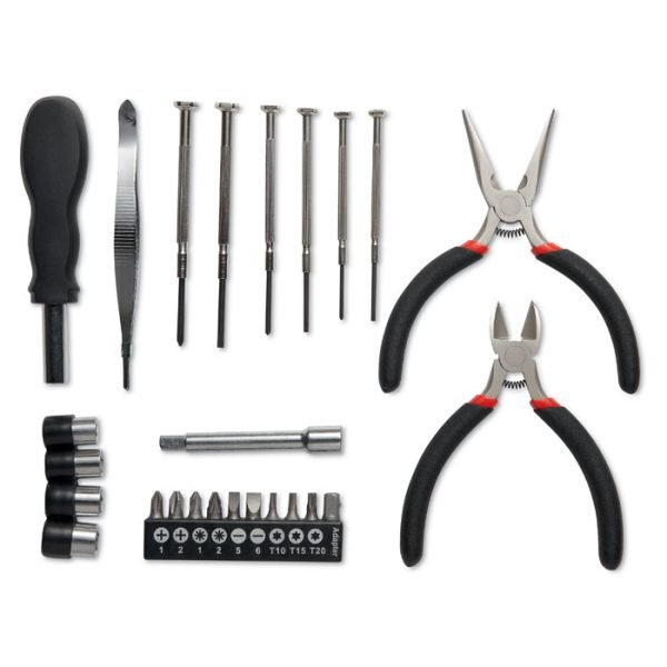 26 pcs tool in aluminium case 2 gift suppliers