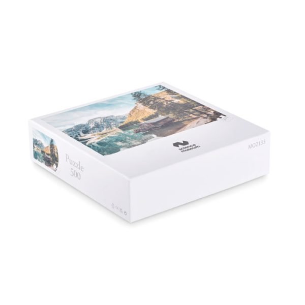 500 piece puzzle in box 1 gift suppliers Customized 500 piece puzzle in box