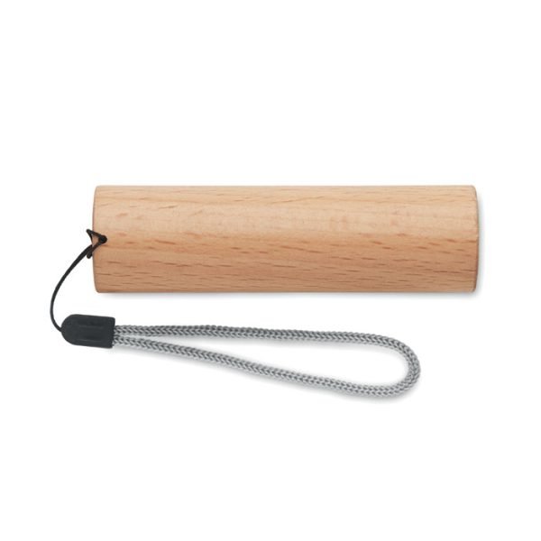 Beech wood rechargeable torch 2 gift suppliers