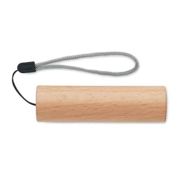 Beech wood rechargeable torch 6 gift suppliers