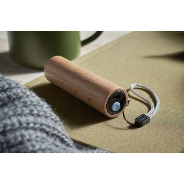 Beech wood rechargeable torch 8 gift suppliers