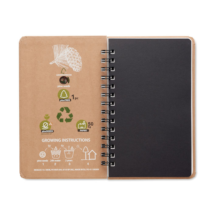 Customized A5 Pine tree Grown Notebook