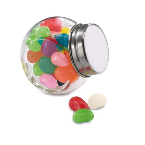 Glass jar with jelly beans 2 gift suppliers