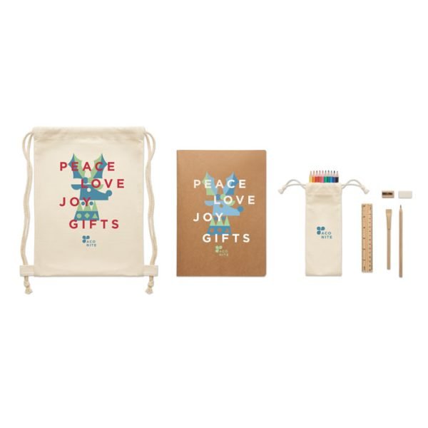 Kids drawing set in drawstring 1 gift suppliers