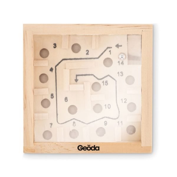 Pine wooden labyrinth game 1 gift suppliers Pine wooden labyrinth game