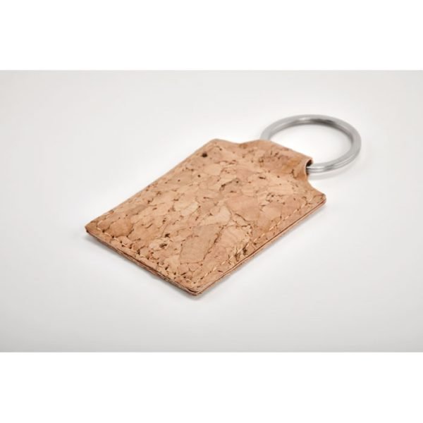 Rectangular cork key ring 3 gift suppliers