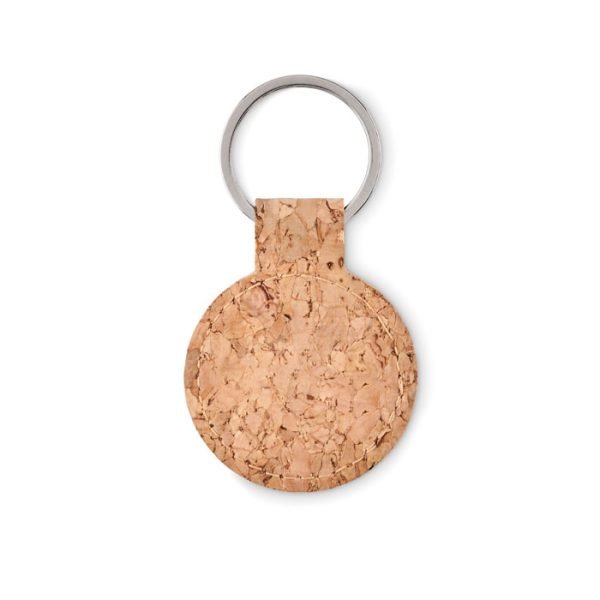Round cork key ring 2 gift suppliers