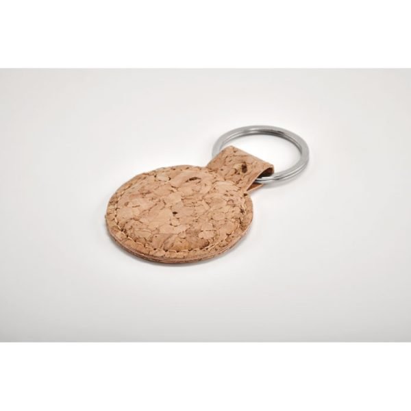 Round cork key ring 3 gift suppliers