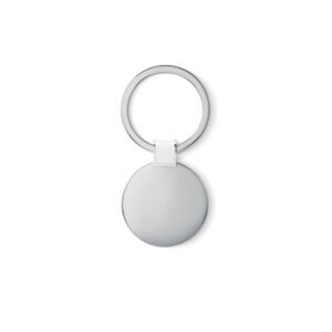 Shaped metal key ring