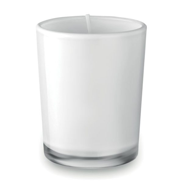 Scented candle in glass W