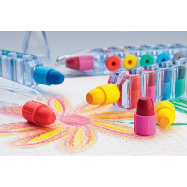 Set of 6 wax crayons 1 gift suppliers