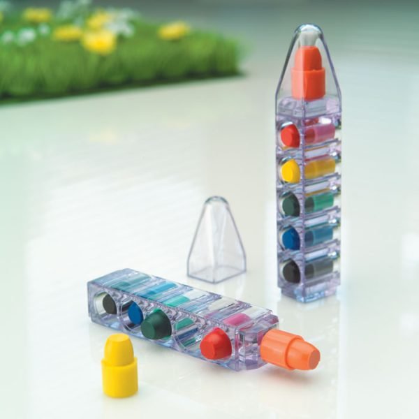 Set of 6 wax crayons 4 gift suppliers