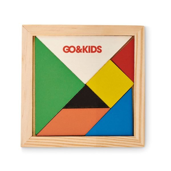 Tangram puzzle in wood 1 gift suppliers Tangram puzzle in wood