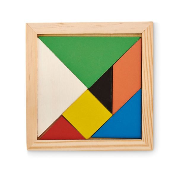 Tangram puzzle in wood 2 gift suppliers