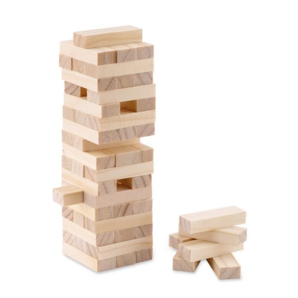 Tower game in cotton pouch 4 gift suppliers