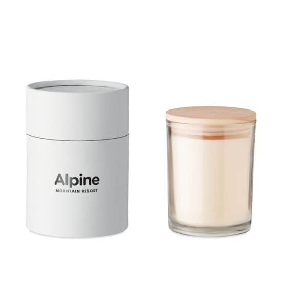 Vanilla fragranced candle 1 gift suppliers Vanilla fragranced candle
