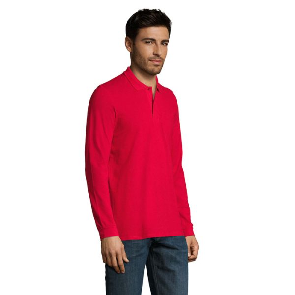 customized-PERFECT LSL MEN POLO 180-red