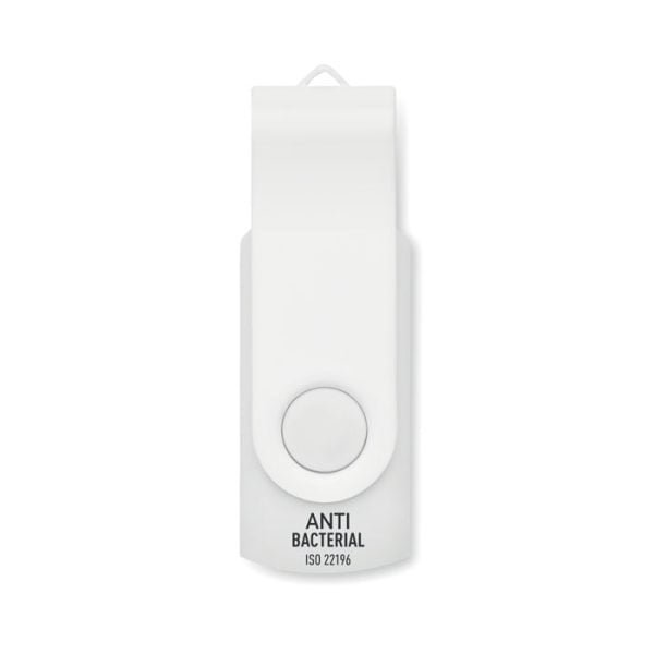 Antibacterial usb 16gbwhite5 gift suppliers Antibacterial usb 16gb white
