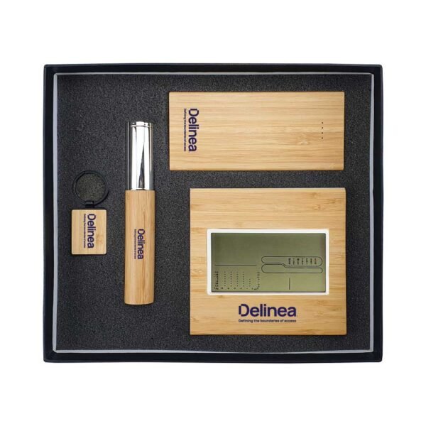 Ecofriendly gift clock and sets gift suppliers Chic mini digital clock designed with sustainable materials for modern living