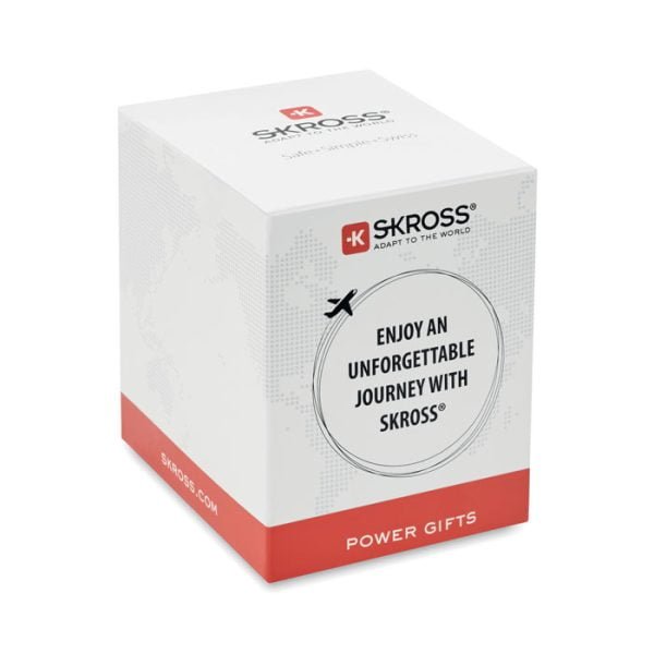 Pro light usb6 gift suppliers Versatile 3 pole travel plug with a 12w usb charger compatible in 100+ countries