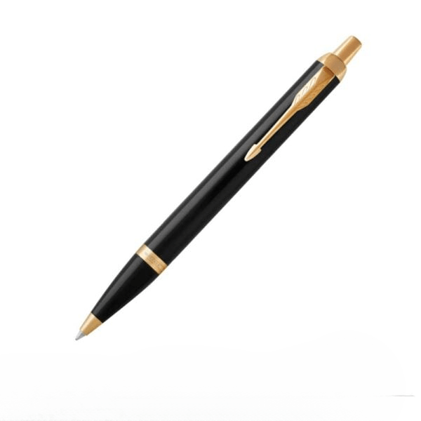 Classic black Parker IM ballpoint pen.