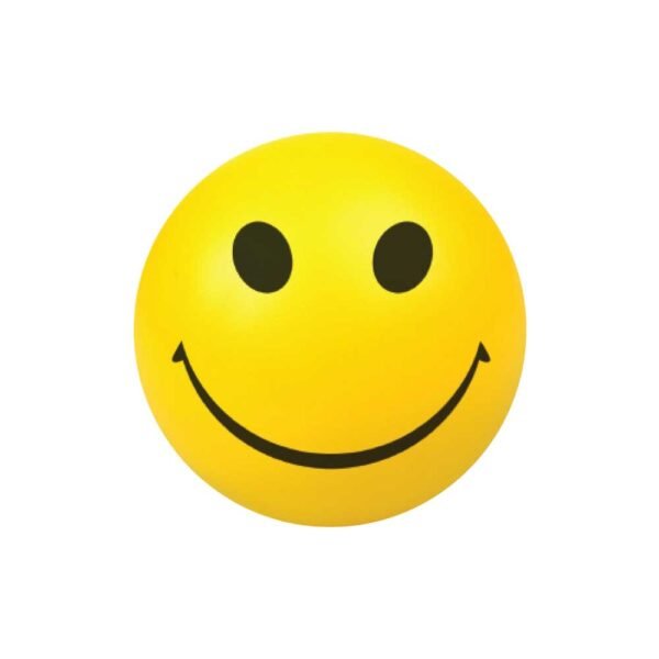 Smiley face anti stress balls gift suppliers Smiley face stress balls customizable for stress relief