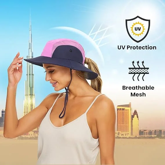 Lightweight and Breathable Summer Sun Hat with Wide Brim for Outdoor Fashion