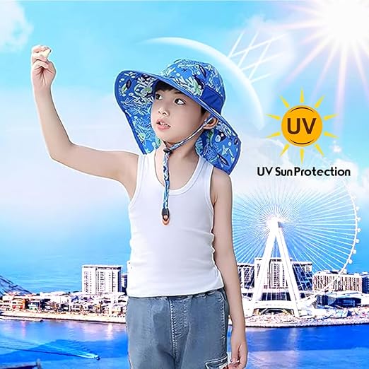 Stylish and practical bucket hat for boys