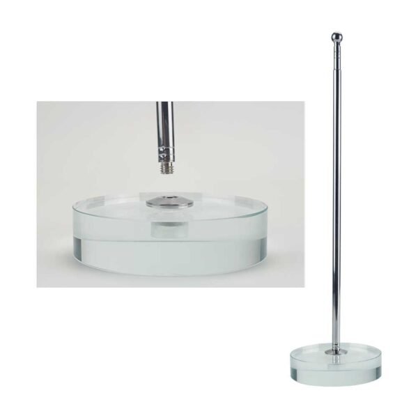 Glass base desk flag gift suppliers