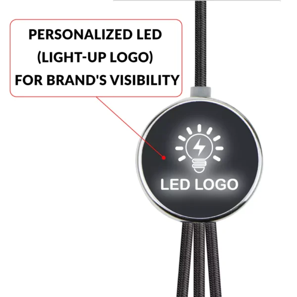 Light up logo cable gift suppliers