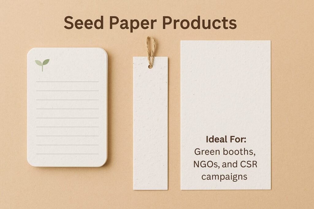 Seed paper product 