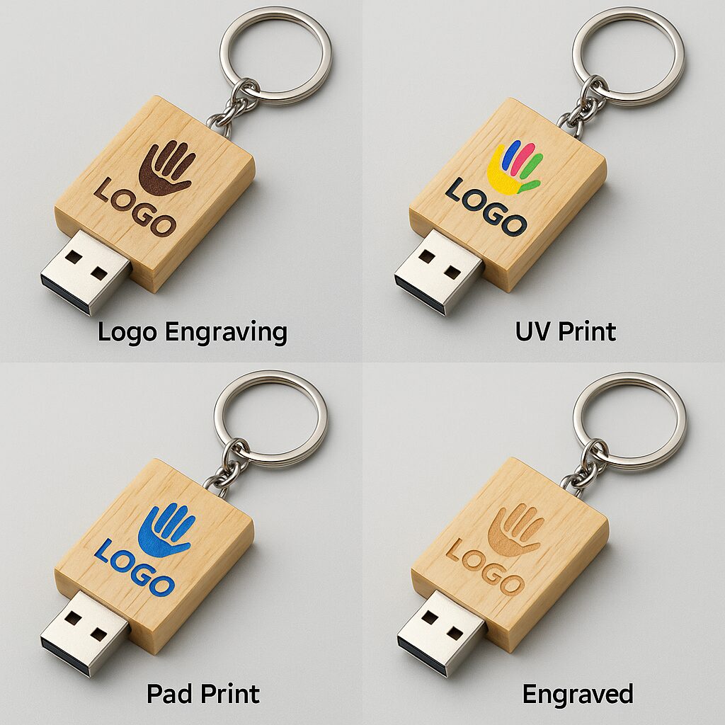 Keychain USB branding 