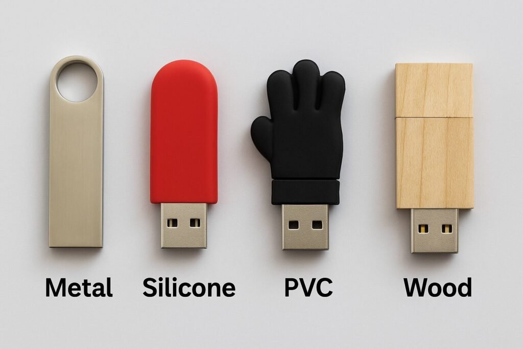 Custom Shape USB Materials