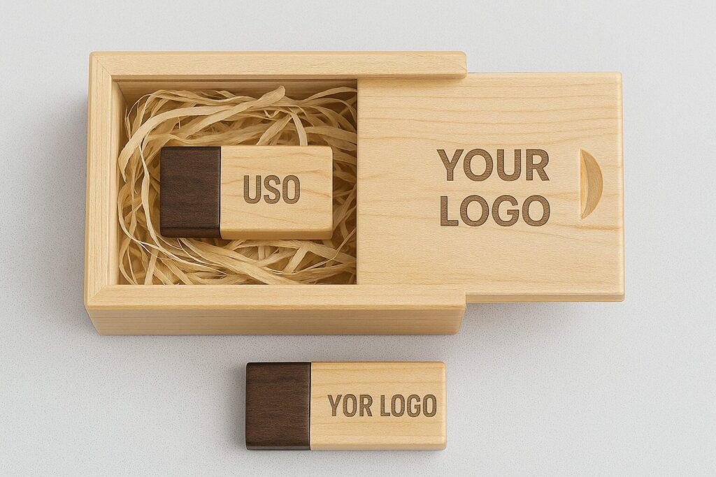 USB Wooden Box