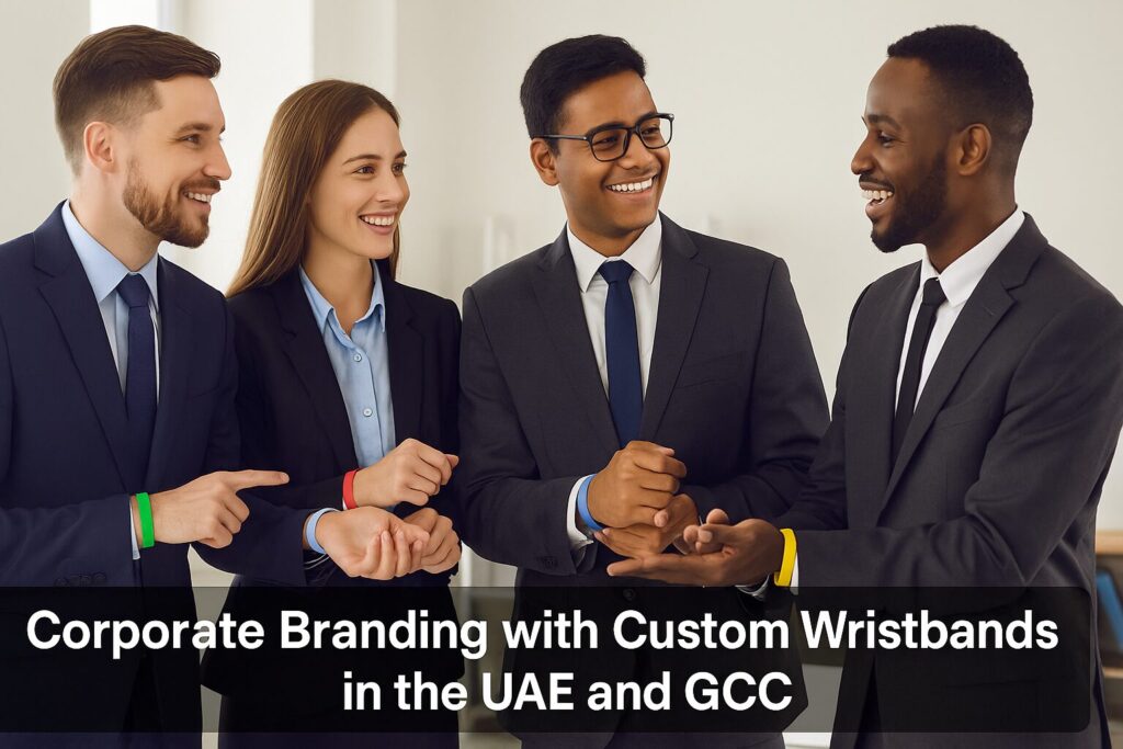 Corporate branding with custom wristbands in the uae and gcc