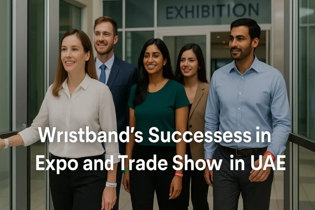 the role of wristbands in expo and trade show success in uae