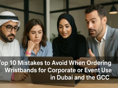 top 10 mistakes to avoid when ordering wristbands for corporate or event use in dubai and the gcc