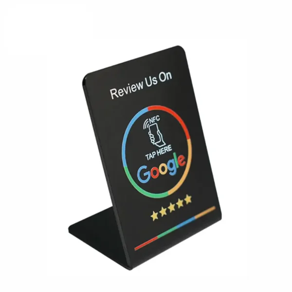 Nfc google review acrylic stand in uae gift suppliers Nfc google review acrylic stand in uae