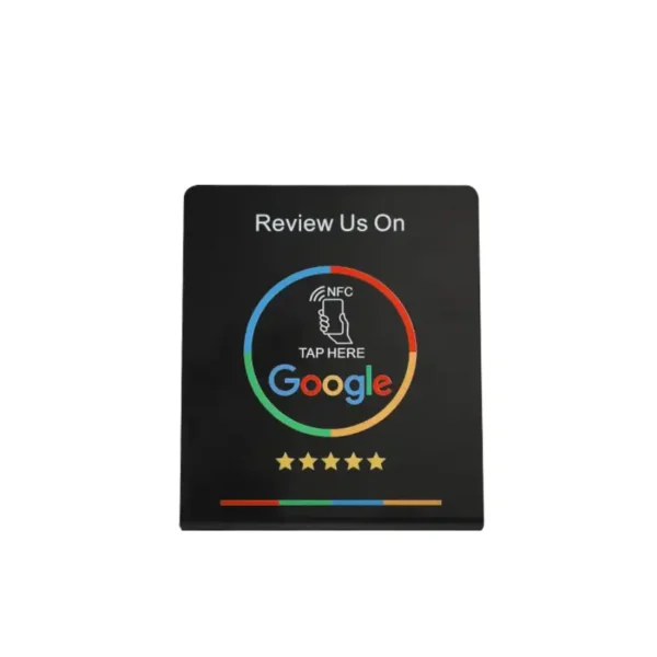 Nfc google review acrylic stand in bahrain gift suppliers Nfc google review acrylic stand in bahrain
