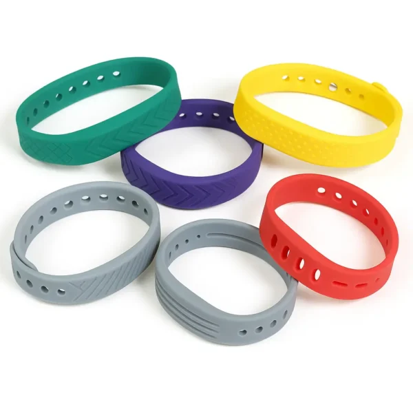 Custom access control rfid wristbands silicone gift suppliers Custom access control rfid wristbands silicone