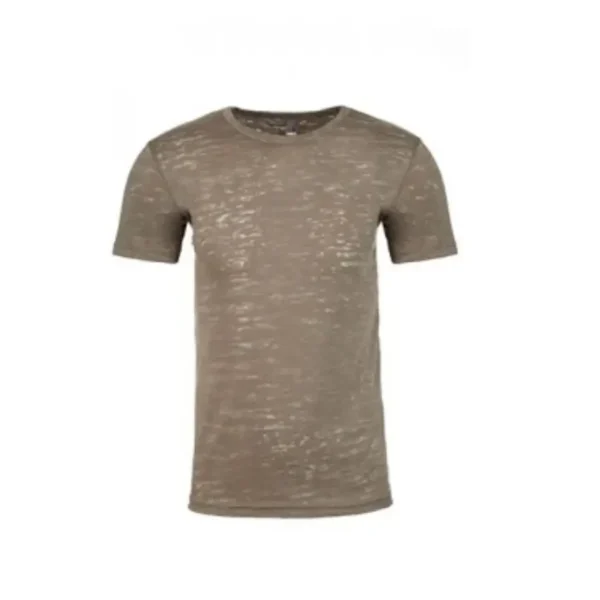 Custom mens burnout crew t shirt