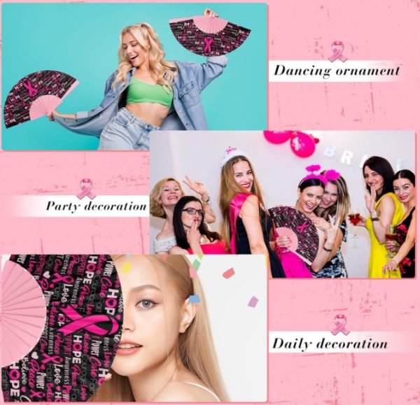 Customprintedhandfansforbreastcancerfundraisingjpeg gift suppliers