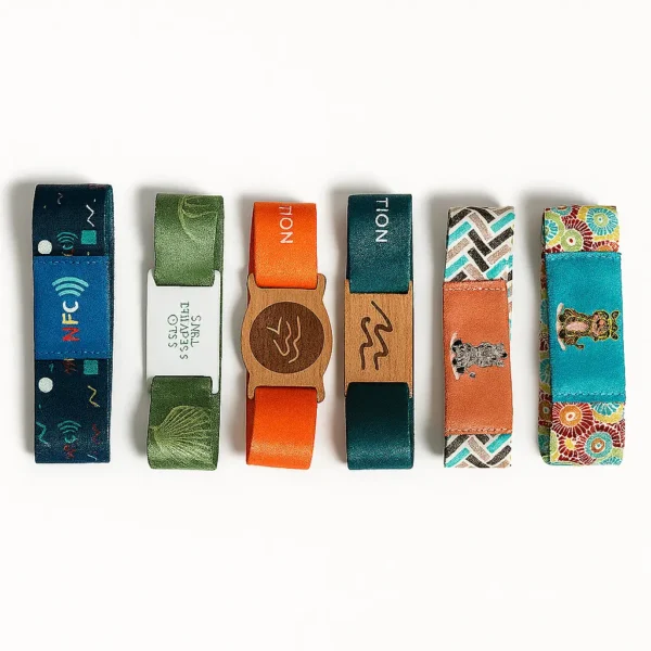 Custom rfid elastic wristband gift suppliers Custom rfid elastic wristband