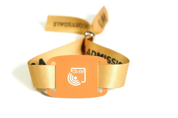 E ticket disposable festival event fabric woven rfid wristband in qatar