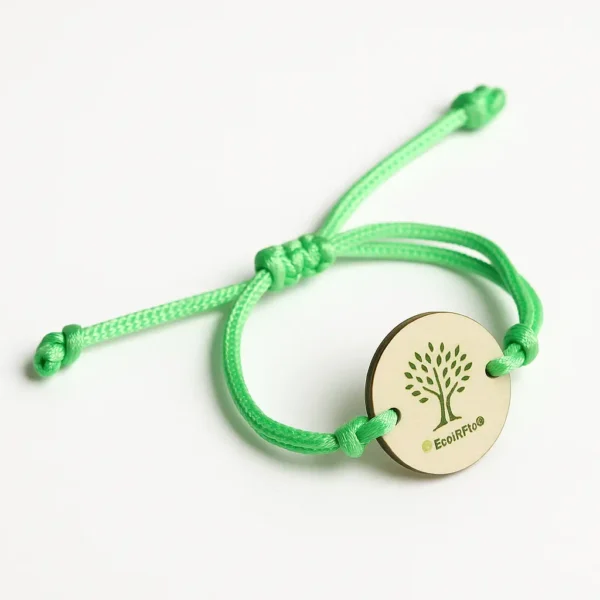 Fabric wooden bracelet hotel lock rfid wristband in qatar gift suppliers Fabric wooden bracelet hotel lock rfid wristband in qatar