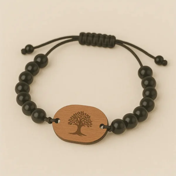 Rfid adjustable beads wristband in oman gift suppliers