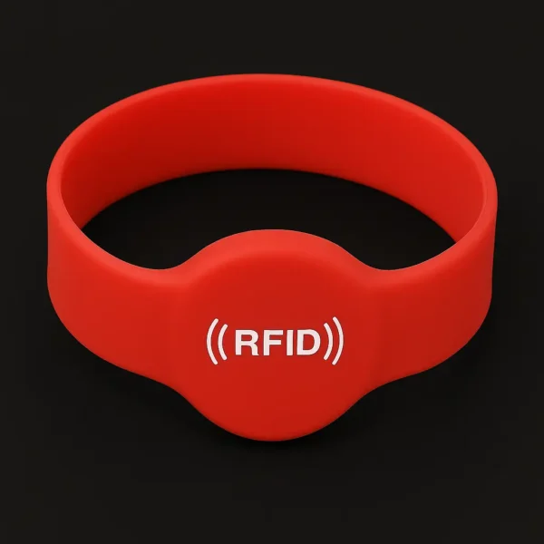 Rouhd head silicone wristband rfid in bahrain gift suppliers