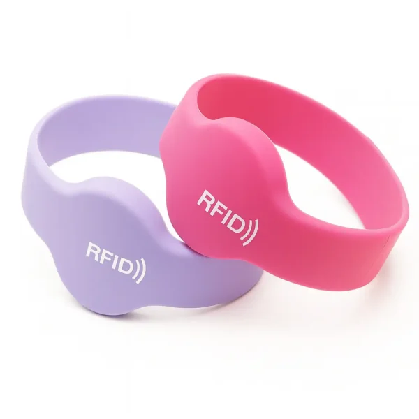 Rouhd head silicone wristband rfid in gcc gift suppliers