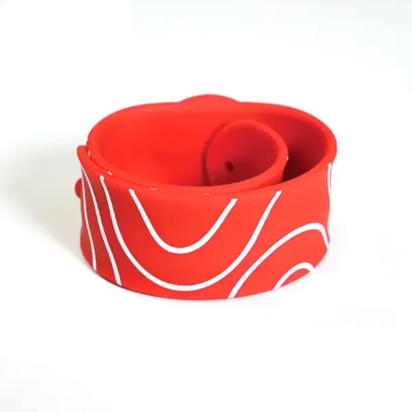 Slap closure nfc silicone rfid wristband in qatar